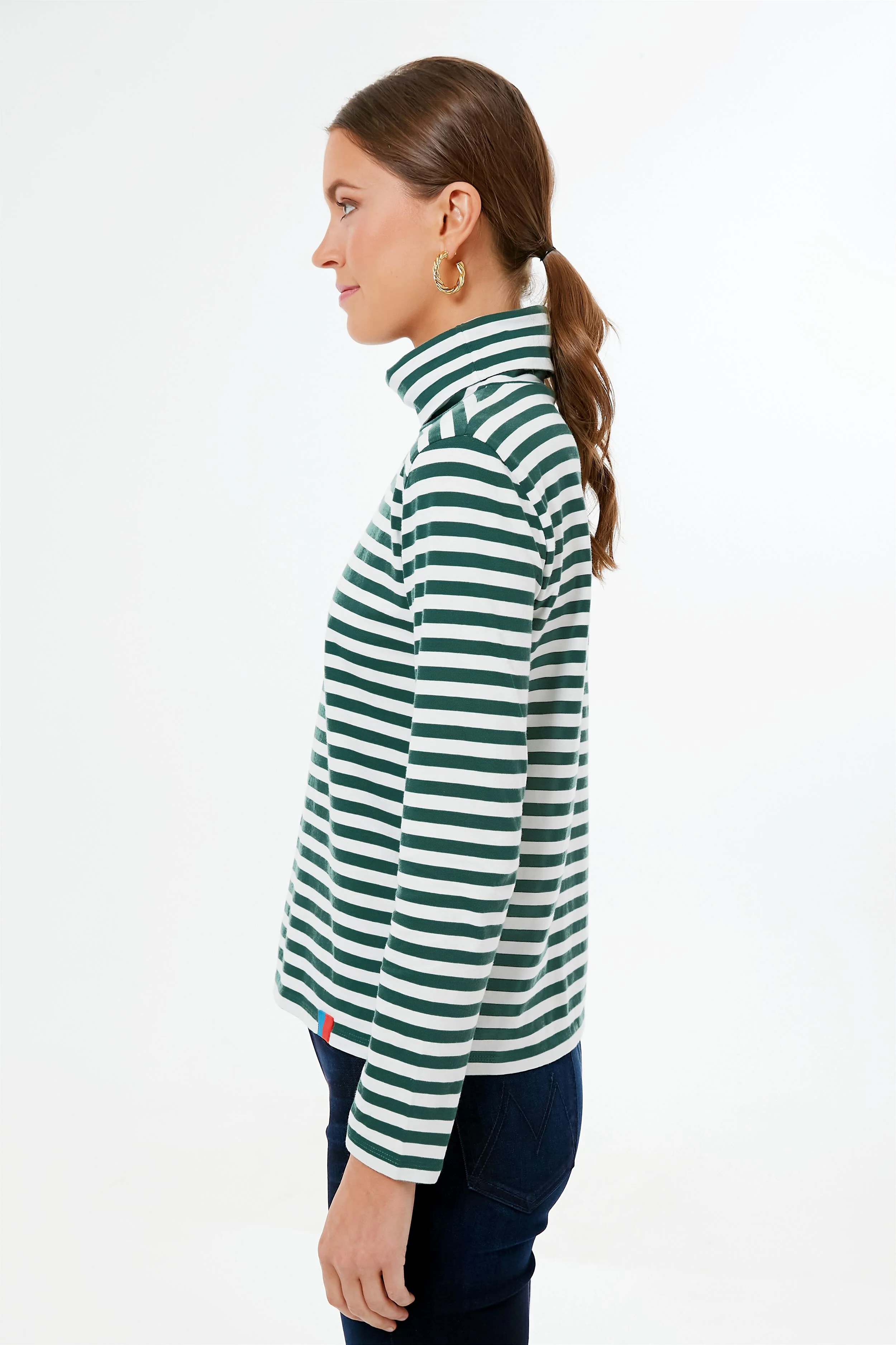 The Forest and Cream Turtleneck - Image 3
