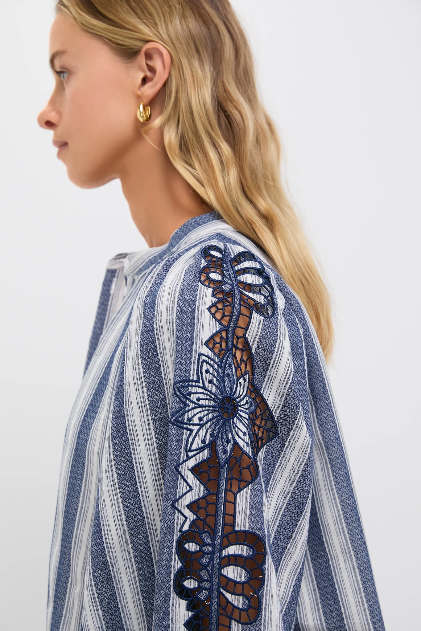 The Navy Stripe Samara Dress - Image 5