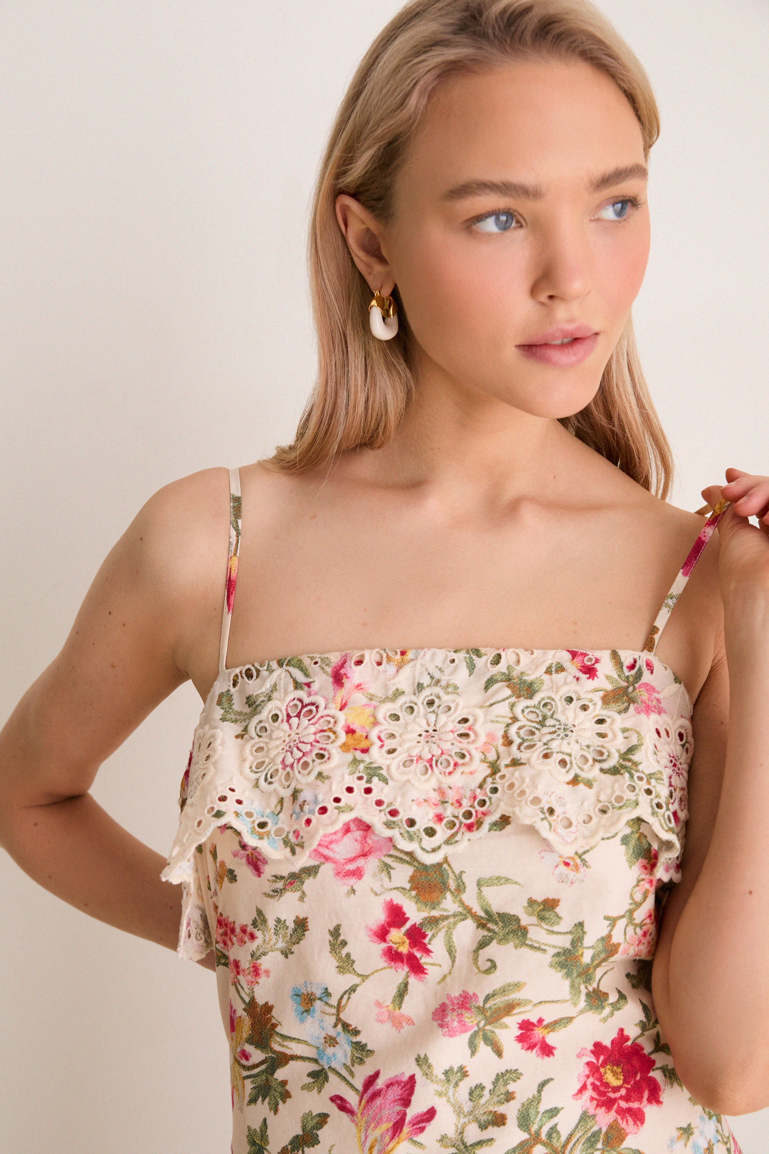 Tiffany Floral Print Sabine Dress - Image 5