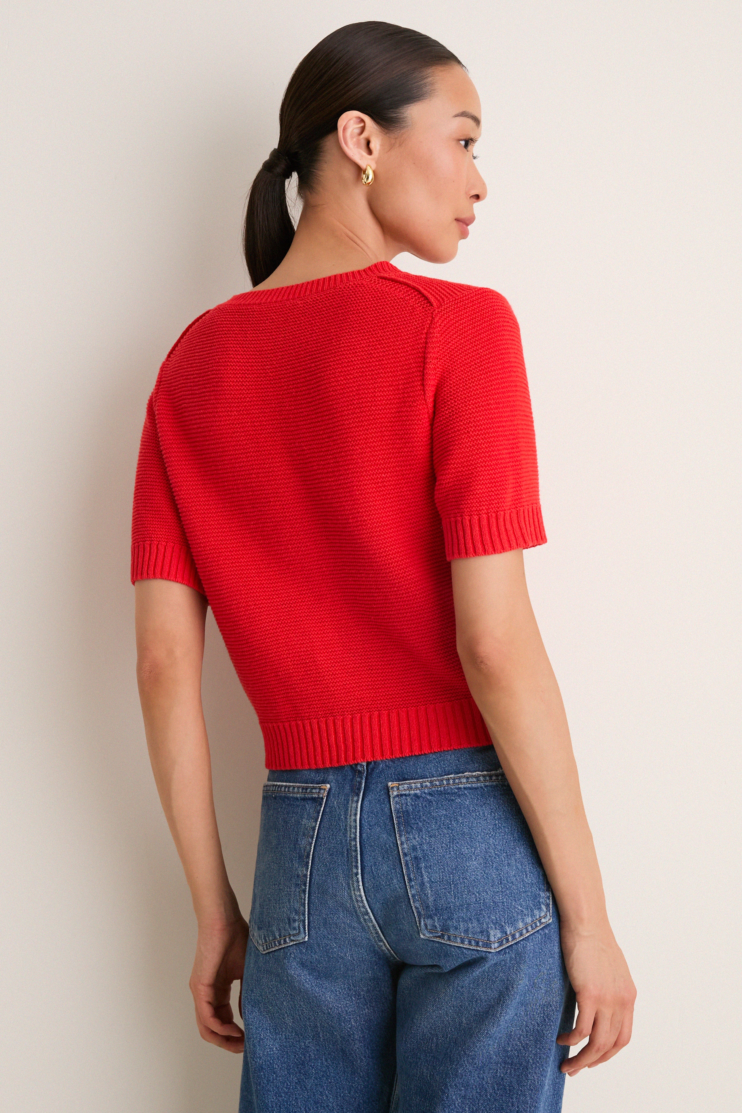 Tomato Elle Cardigan in Linen Cotton - Image 4