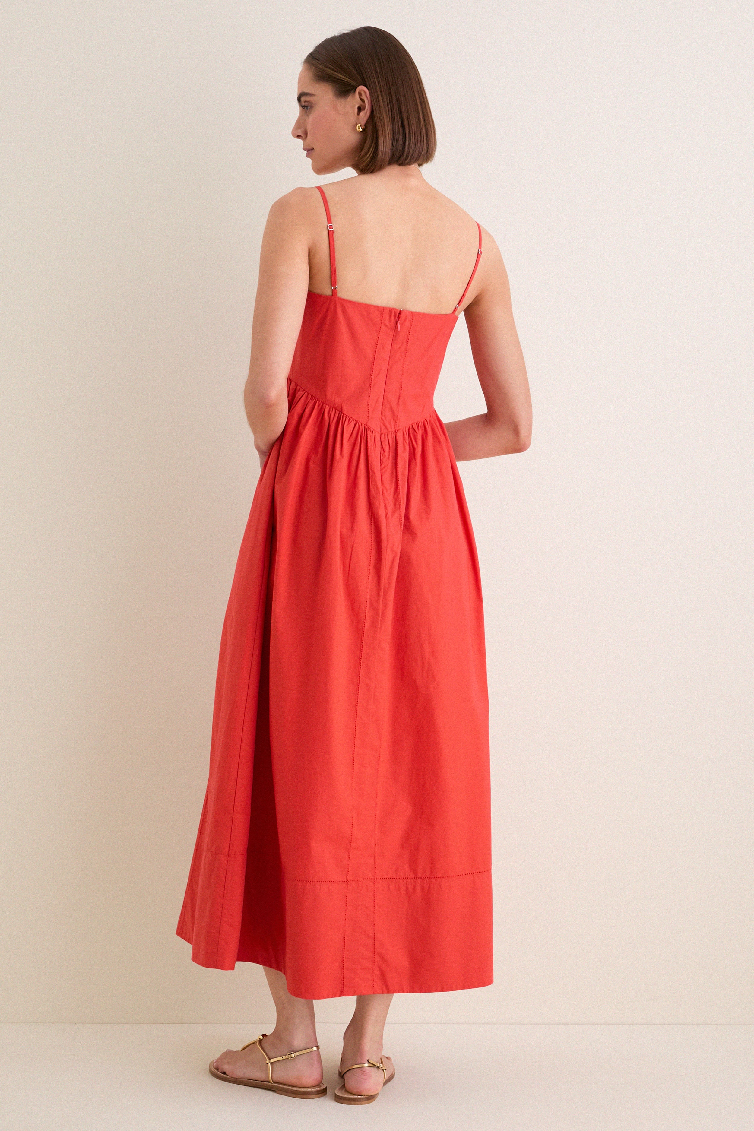 Tomato Peninsula Dress - Image 5