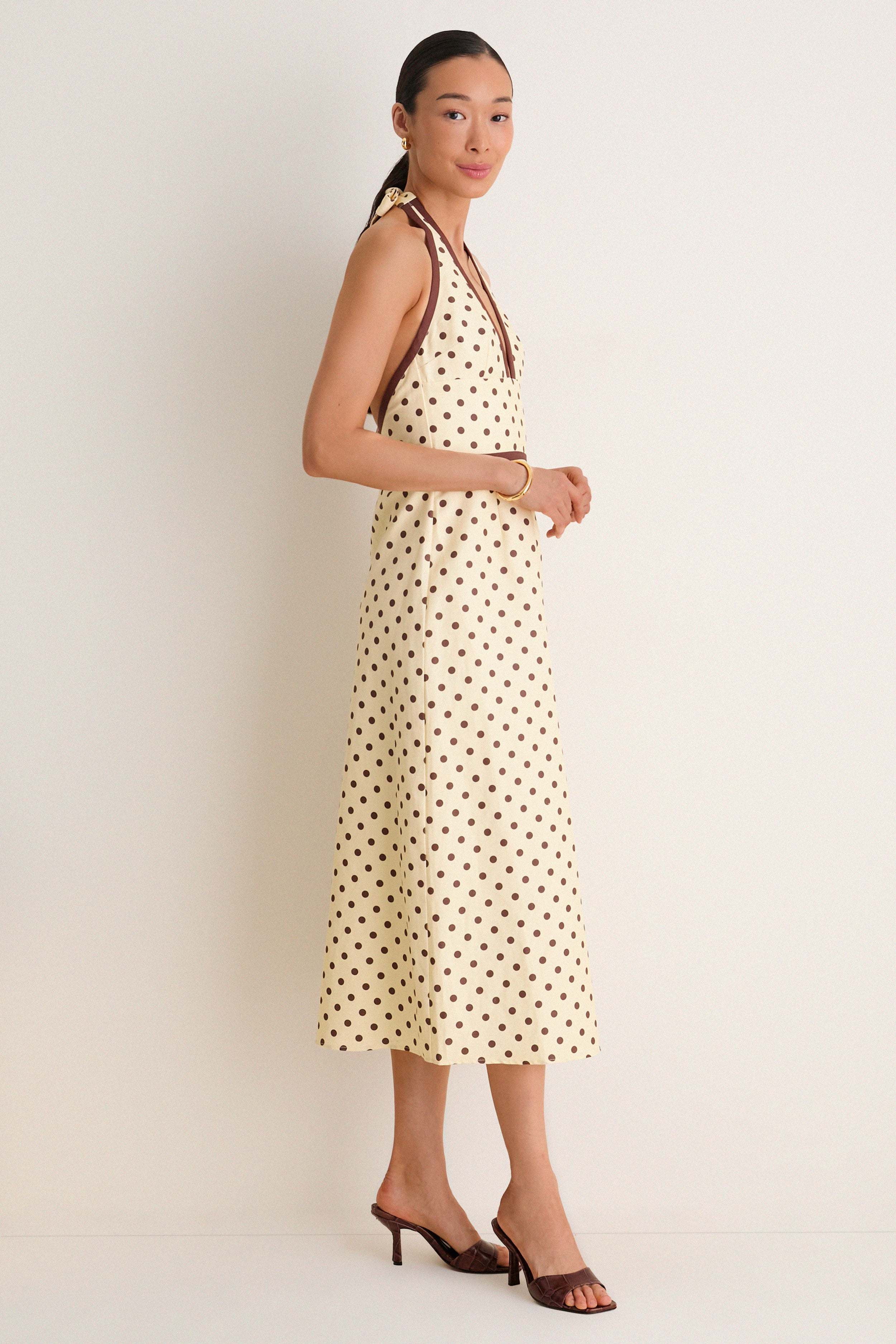 Vanilla and Chocolate Bowie Dress - Image 4