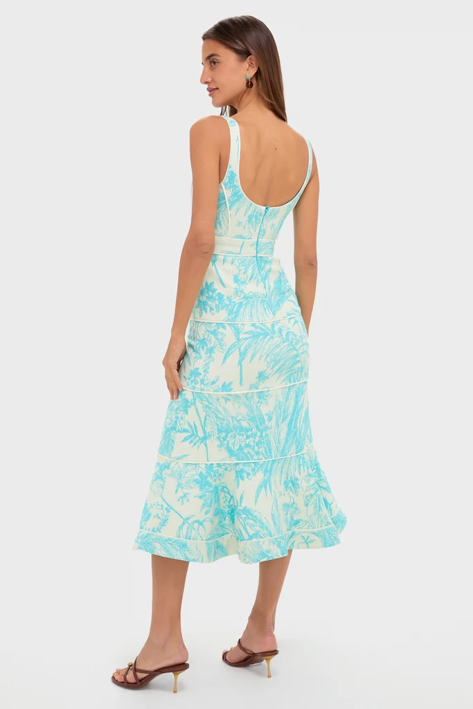 Verde Palm Kayleen Midi Dress - Image 5