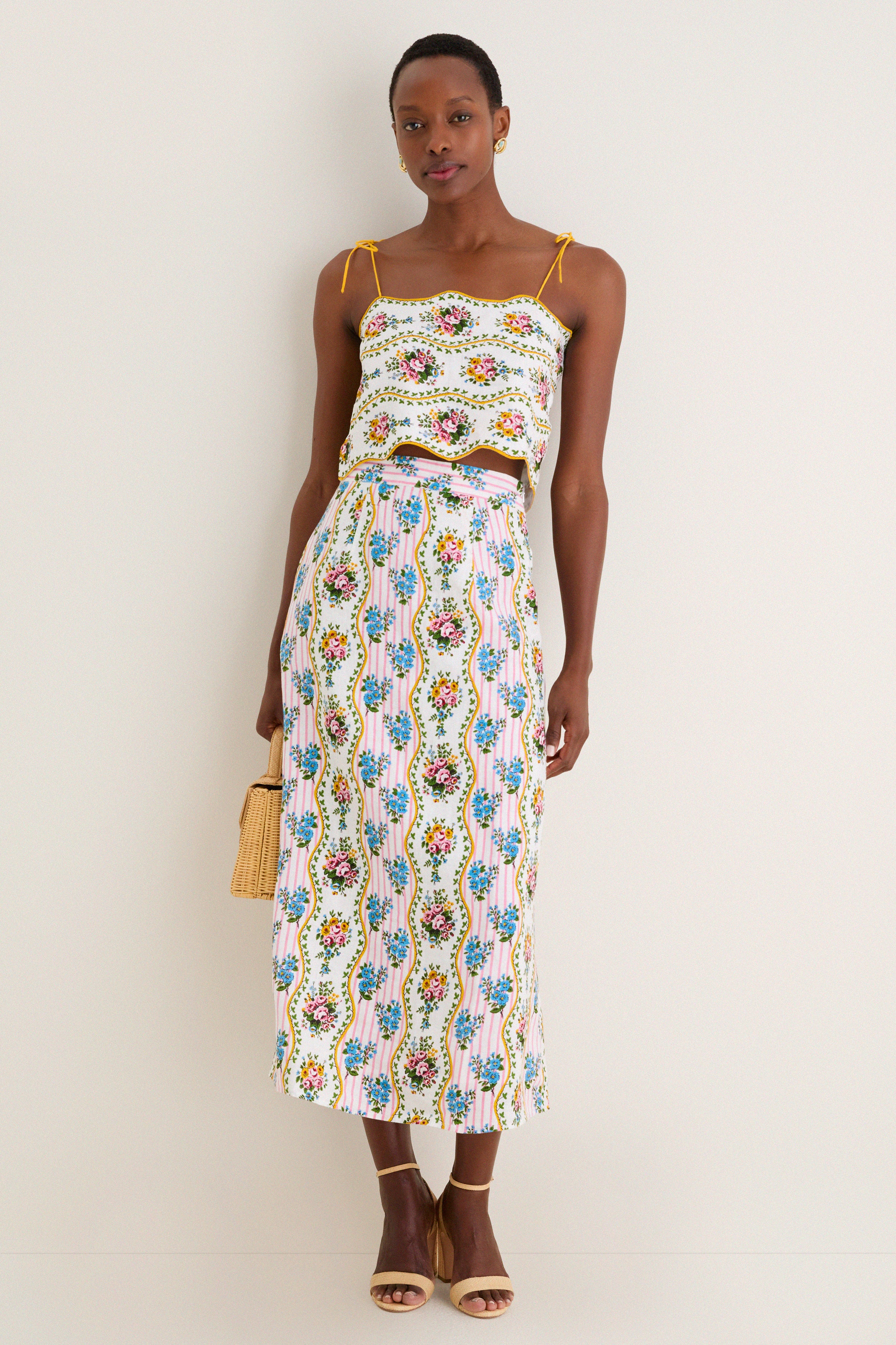 Vintage Bouquet Sicily Top - Image 2