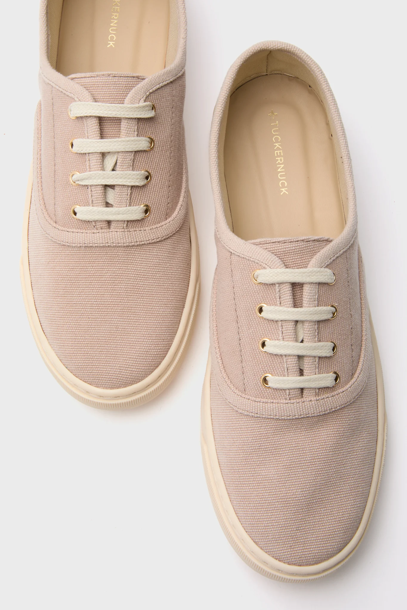 Wheat Canvas Bea Sneakers - Image 5