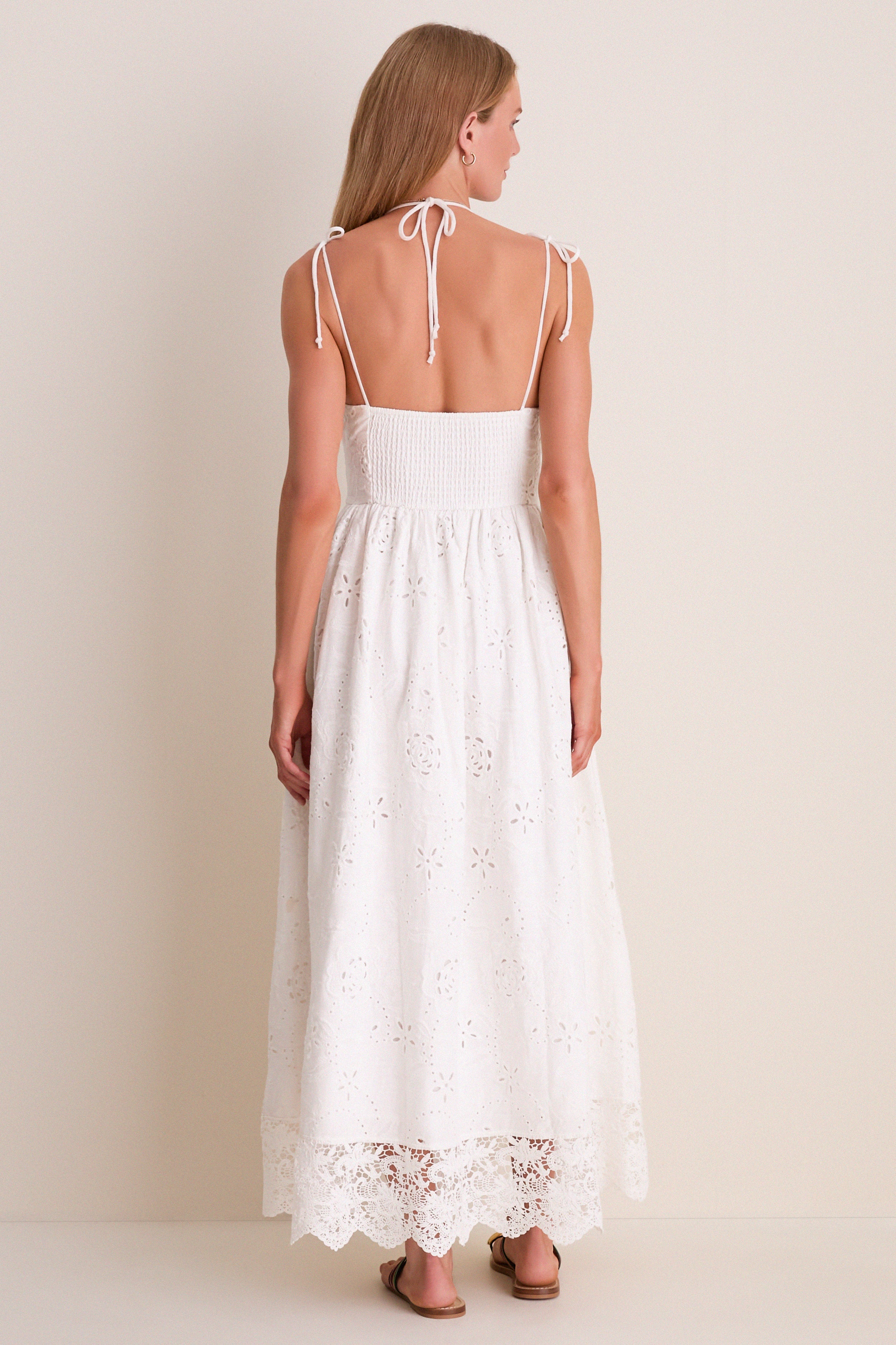 White Analisa Maxi Dress - Image 4