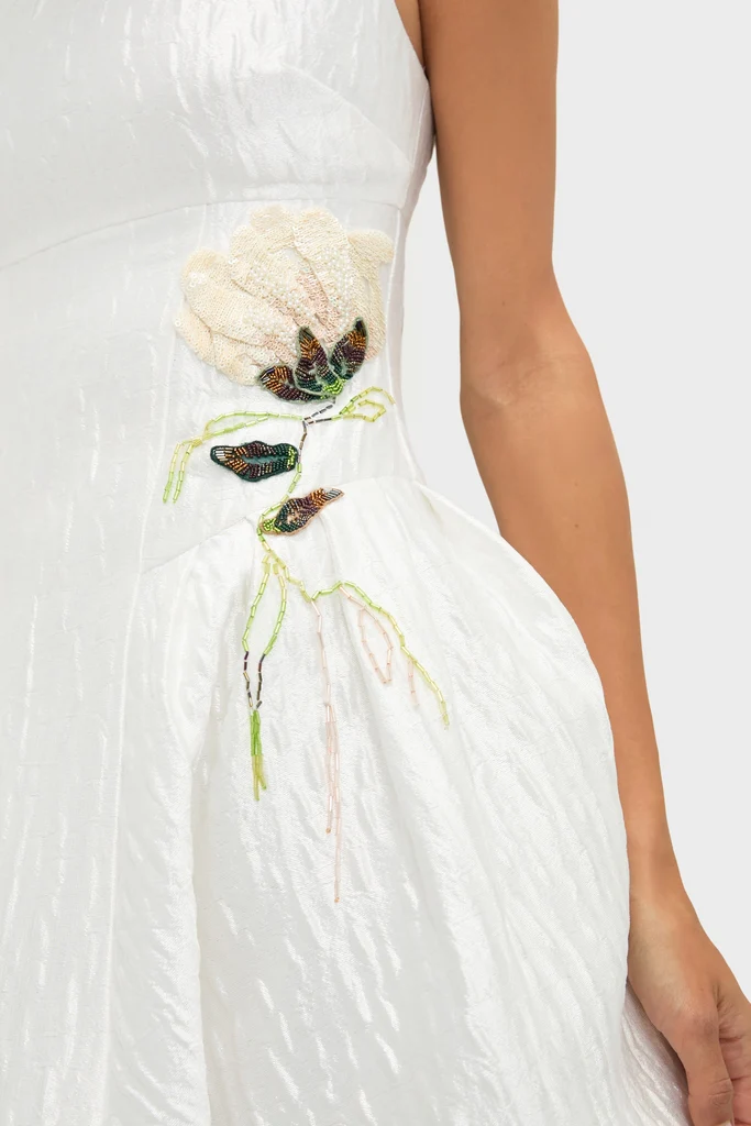 White Calilly Mini Dress - Image 2