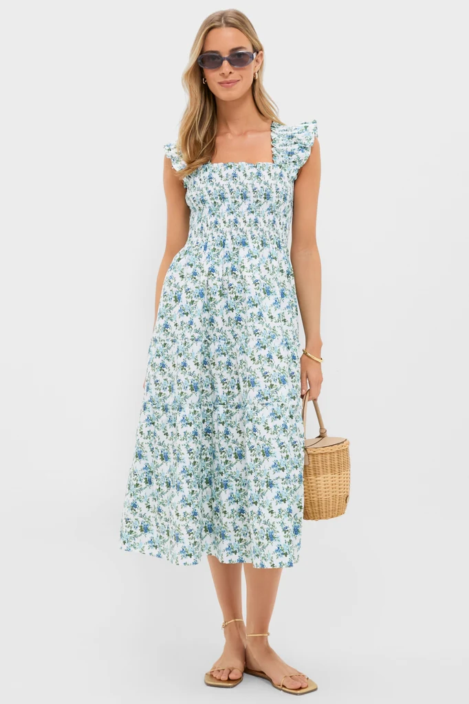 White English Daisy Ellie Nap Dress - Image 3
