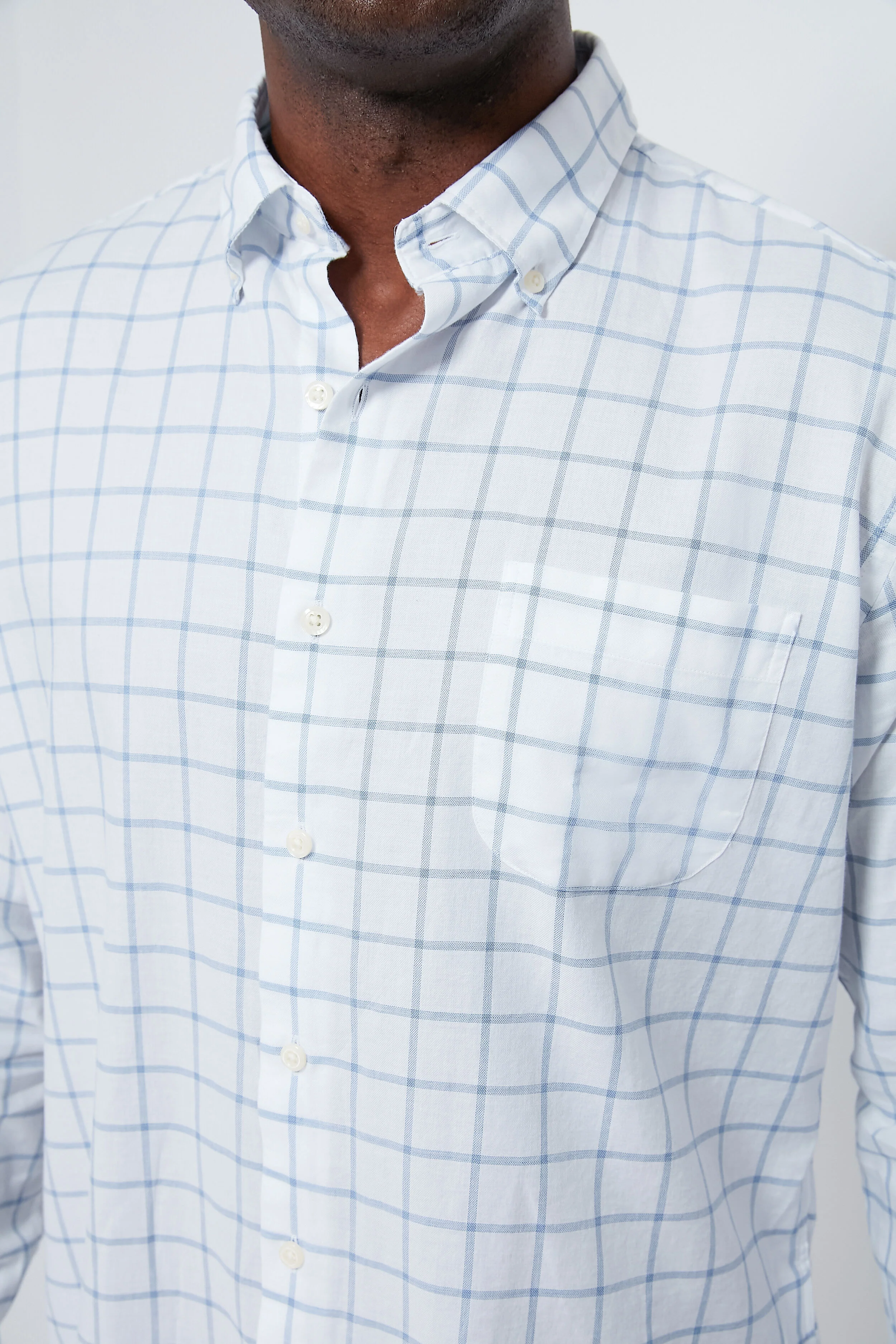 White Gayle Summer Soft Cotton Sport Shirt - Image 7