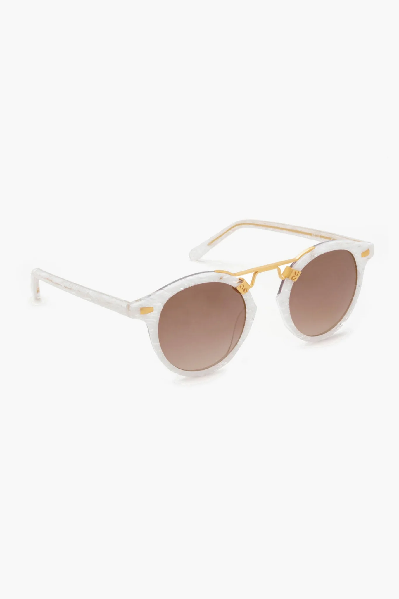 White Linen 24K St Louis Sunglasses - Image 3