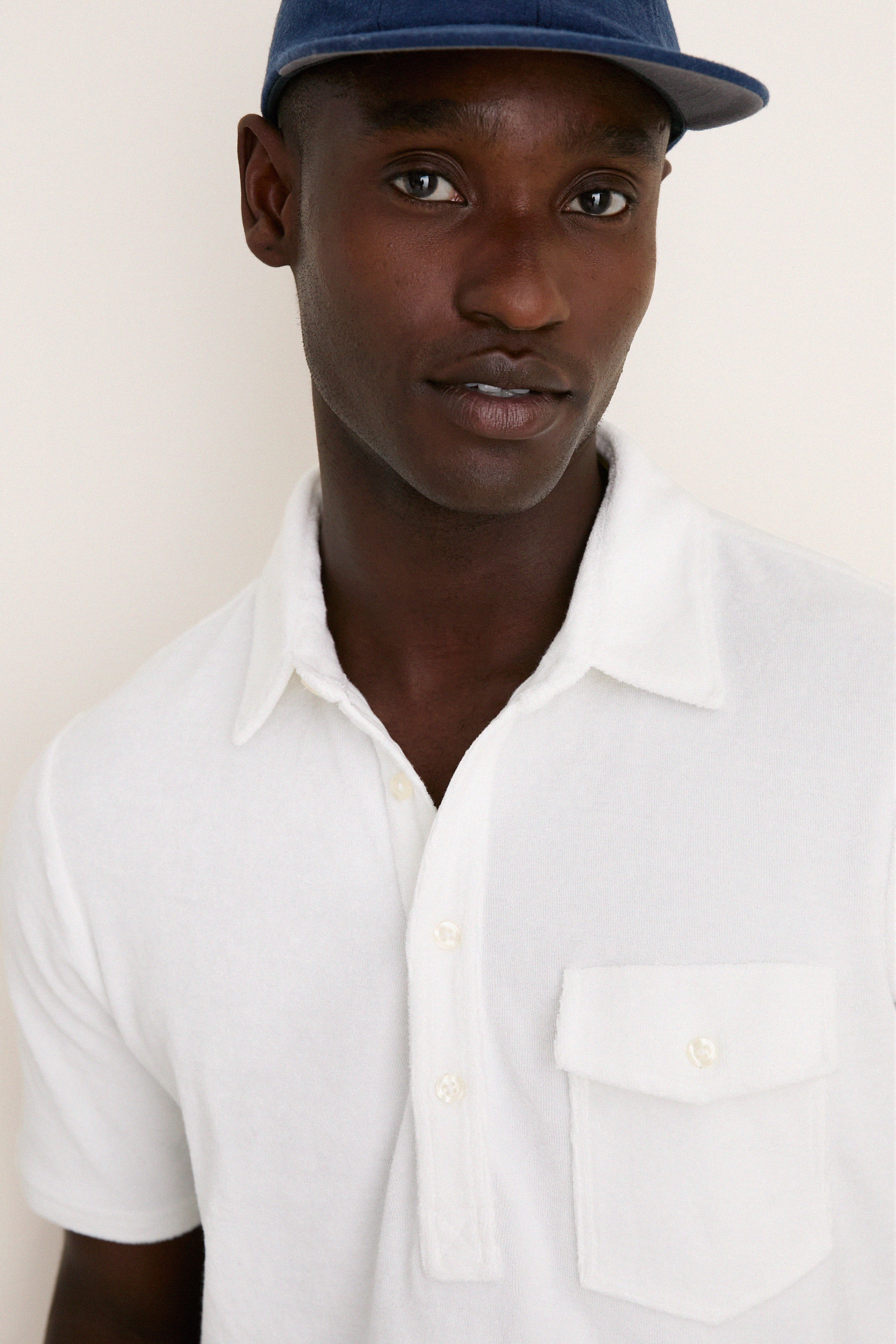 White Lotus Terrycloth Players Shirt - Image 5