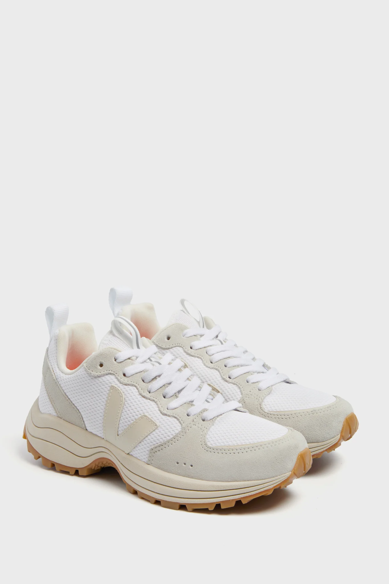 White Pierre Natural Venturi Sneakers - Image 5
