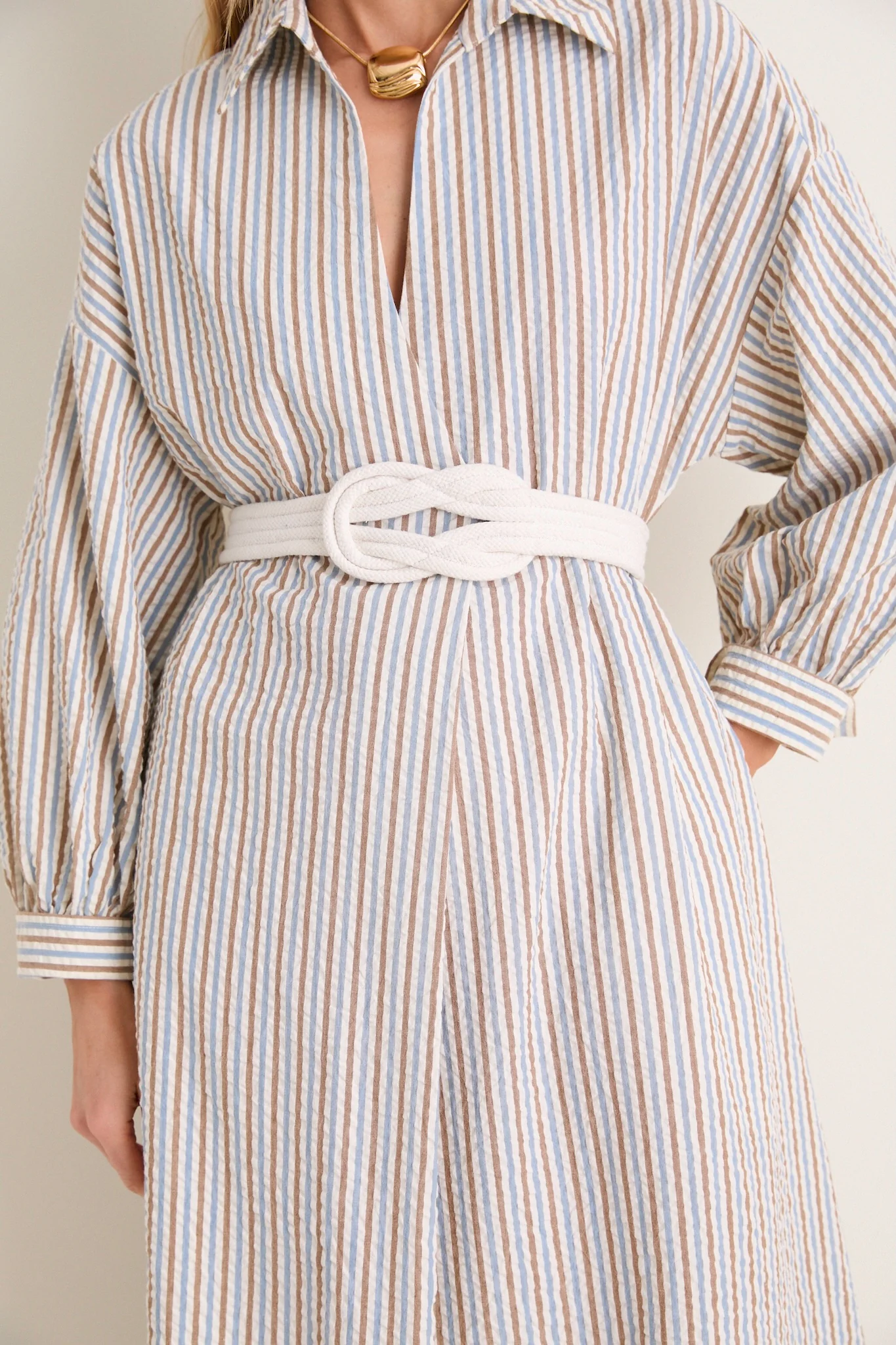 White Rope Belt - Image 2