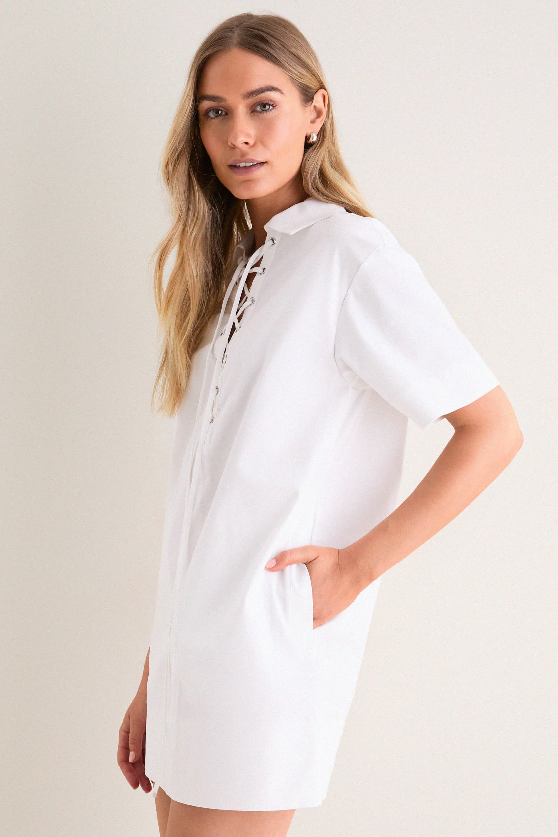 White Tove Dress - Image 3