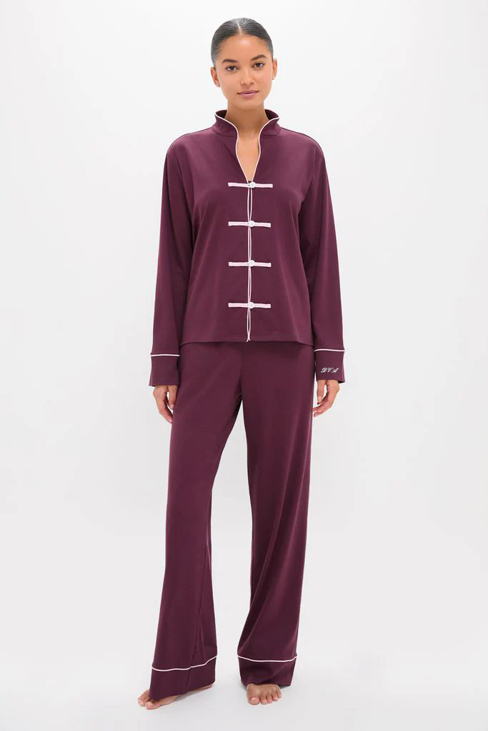 Winetasting Pima Cotton Wilford Women's Pajama Set