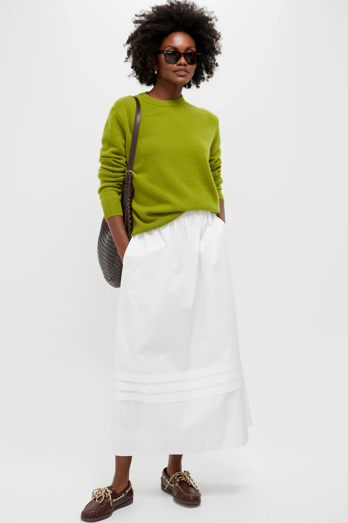 Woodbine Cashmere Boyfriend Bodie Crewneck - Image 2