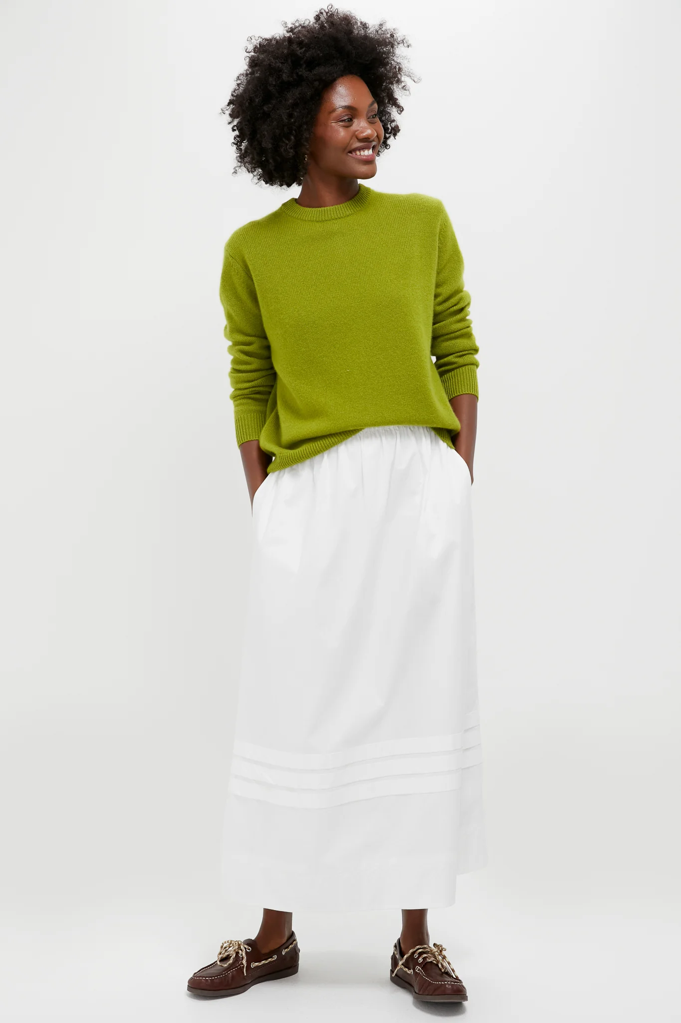 Woodbine Cashmere Boyfriend Bodie Crewneck - Image 6