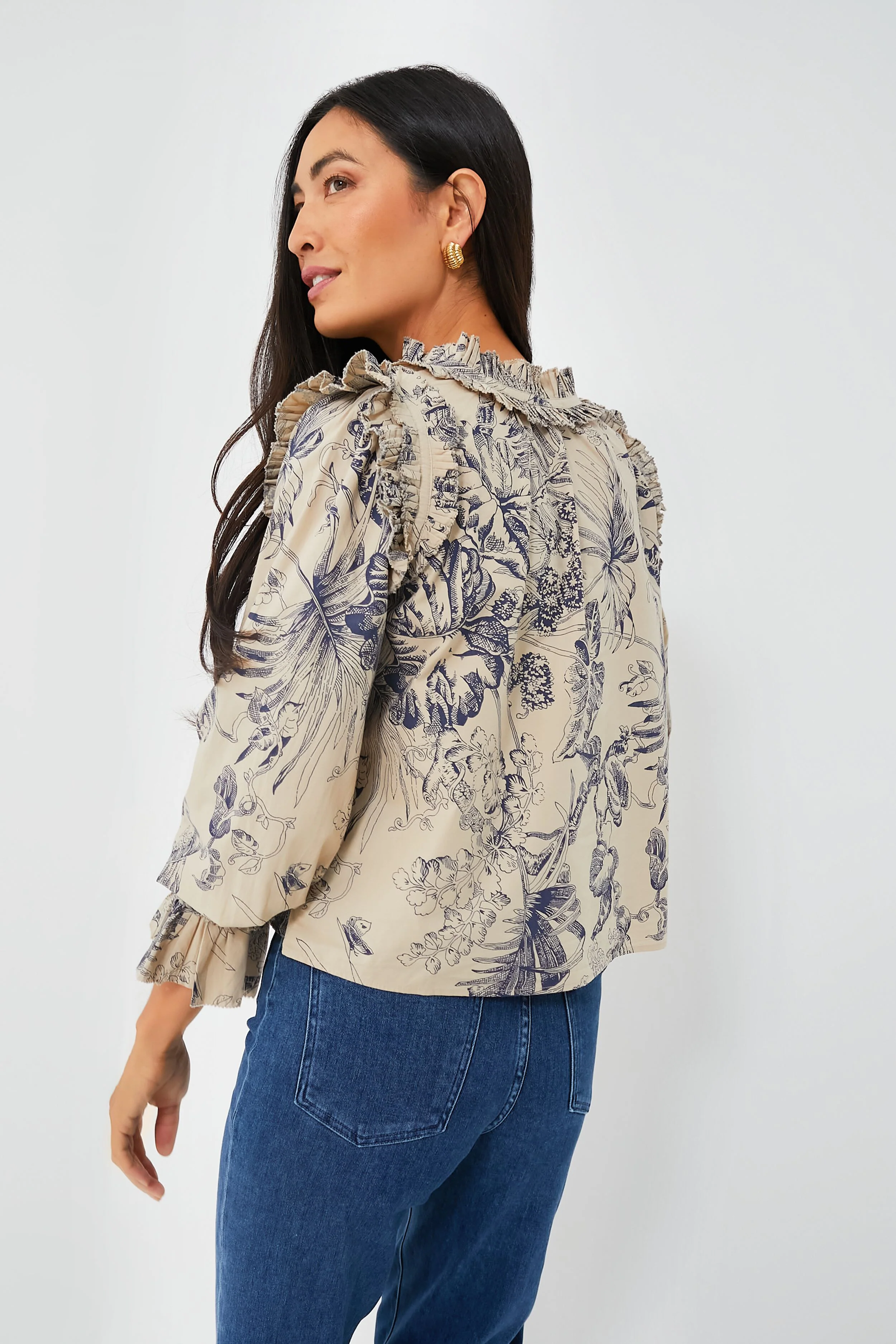 Yaffe Print Jessie Top - Image 4